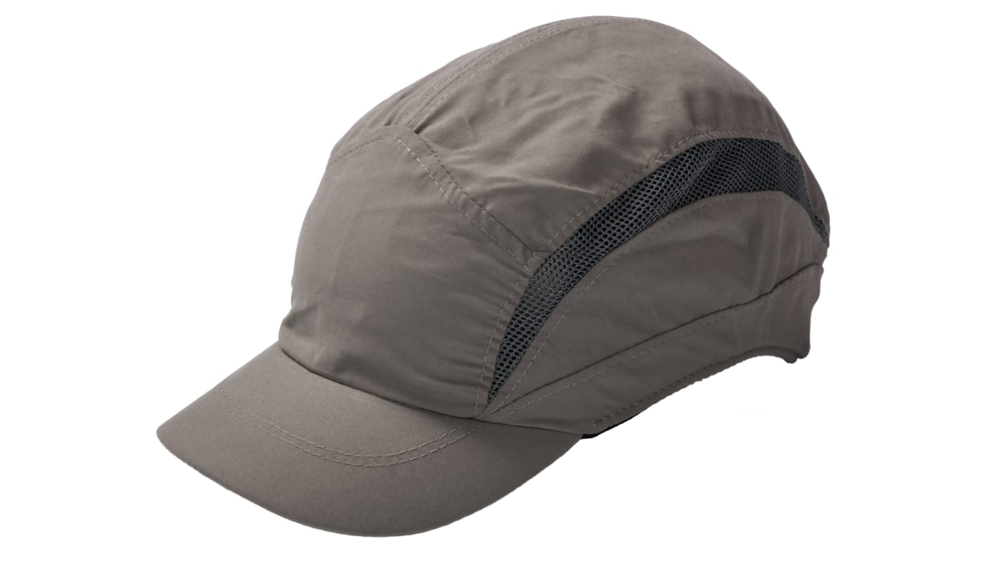 3M Grey Short Peaked Bump Cap, ABS Protective Material