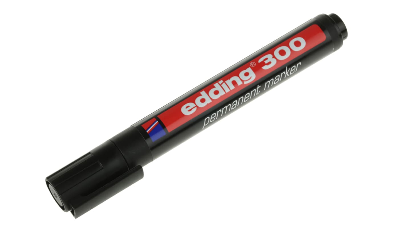 Edding Fine Tip Black Marker Pen