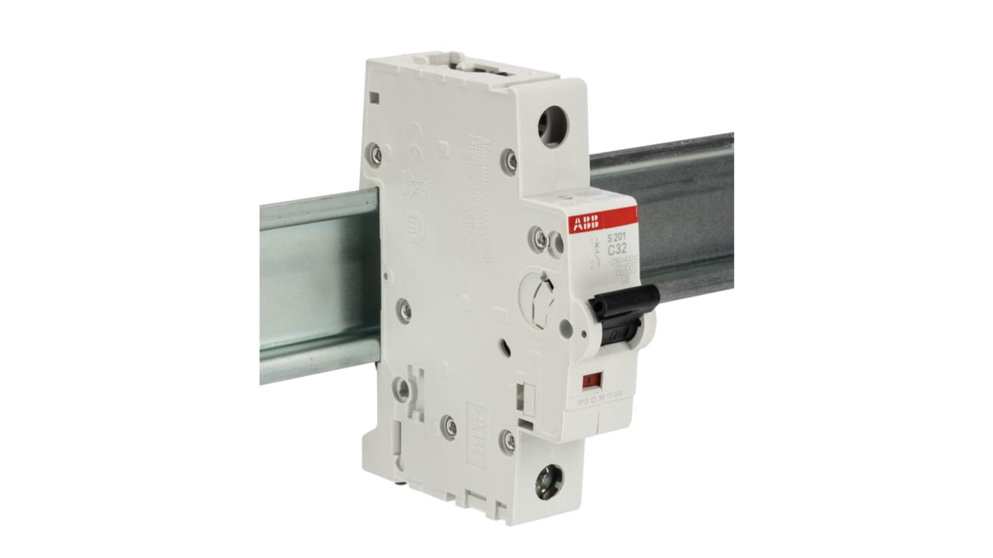 ABB System Pro M Compact S200 MCB, 1P, 32A Curve C