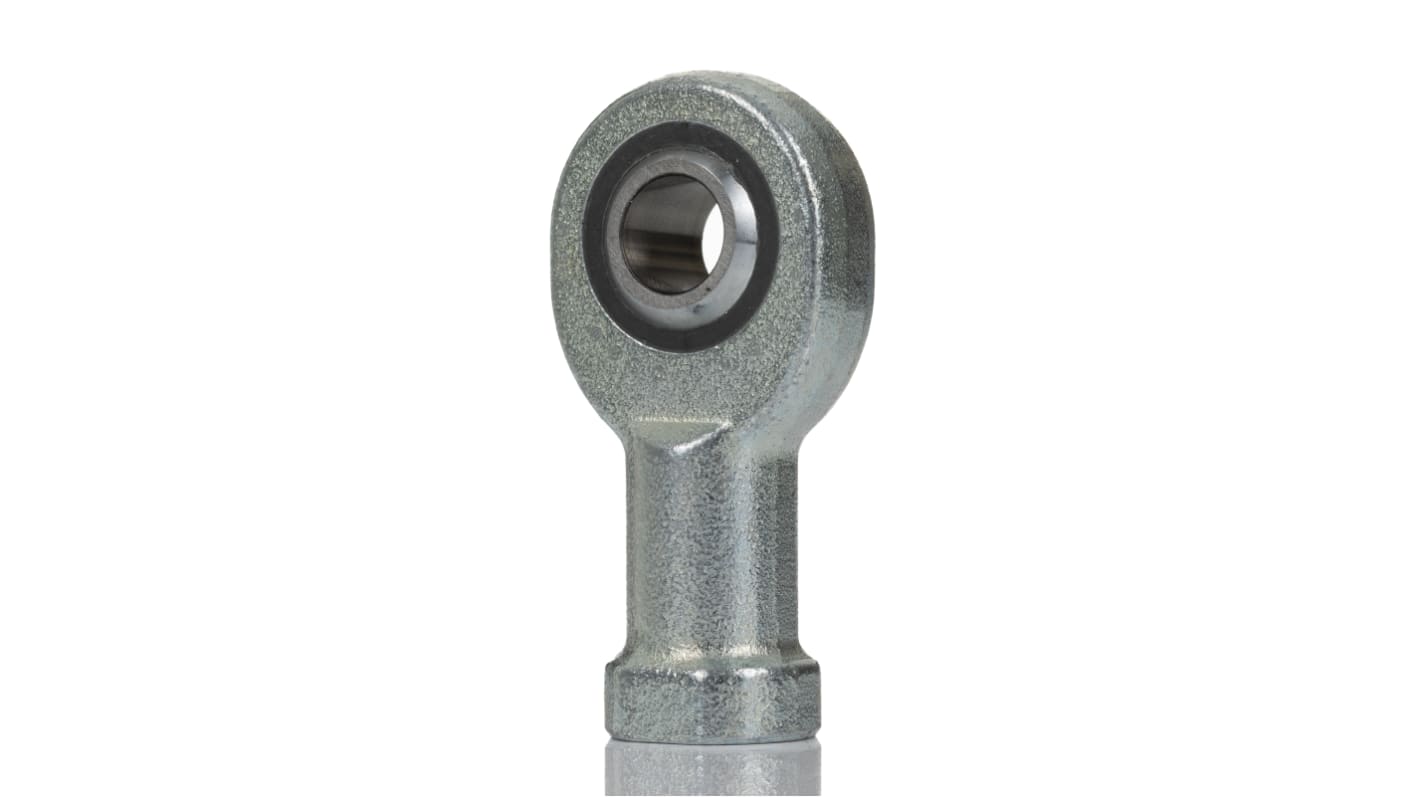 SKF SIKB M10 Female Steel Rod End, 10mm Bore, 29mm Long, Metric Thread Standard, Female Connection Gender