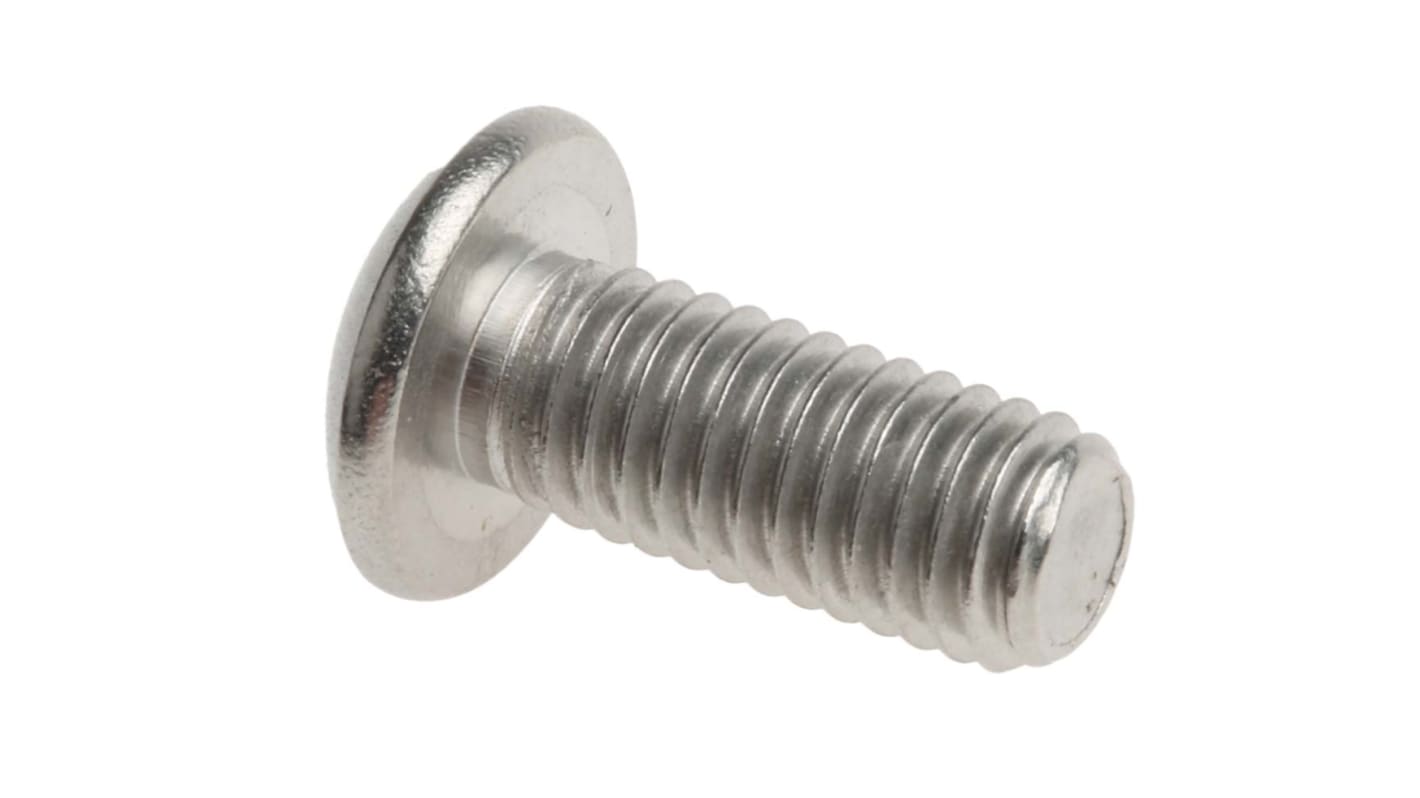 Vite a brugola con testa bombata esagonale RS PRO, M5, L. 12mm, in Acciaio inox