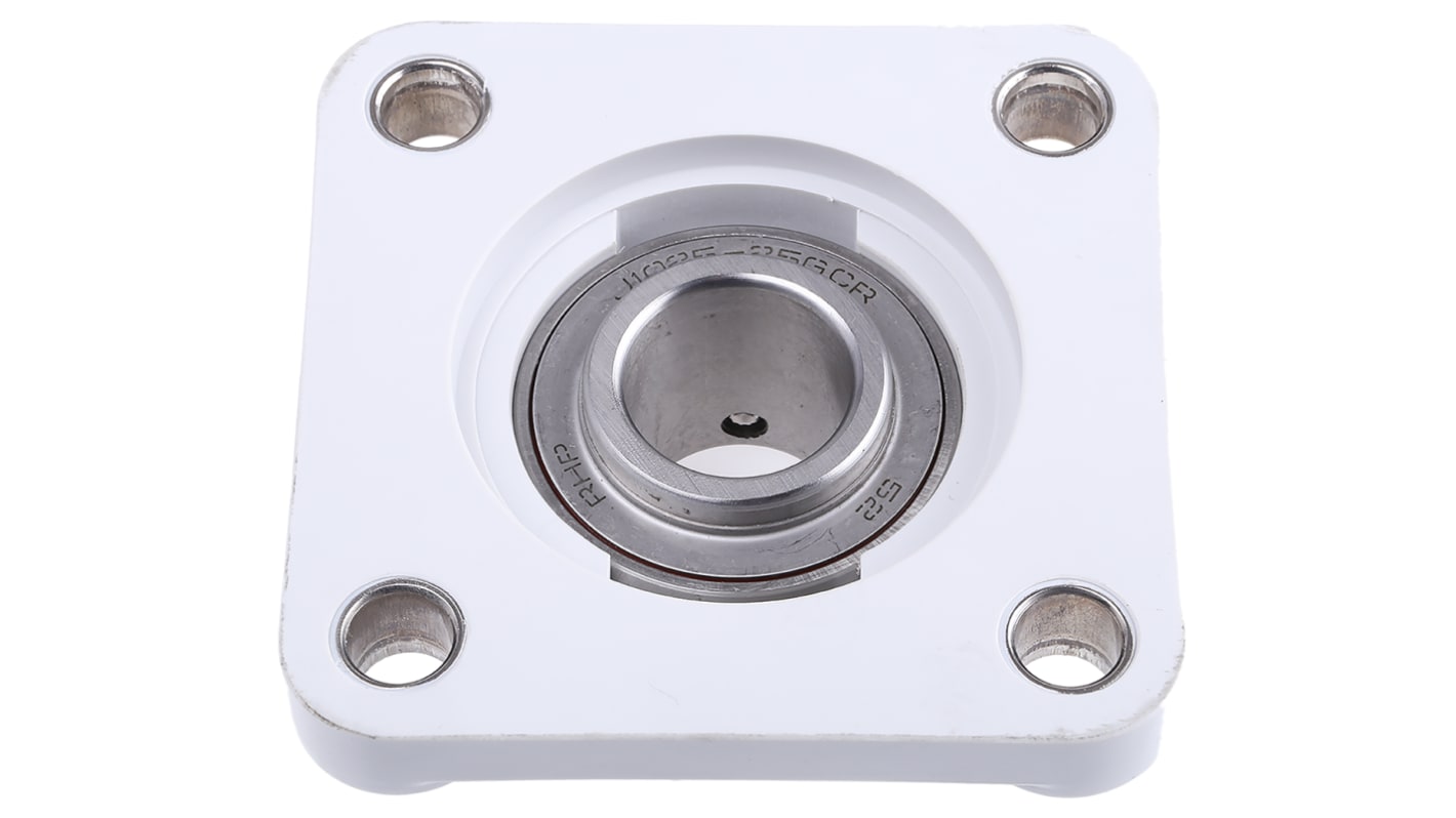 4 Hole Flange Bearing Unit, PSF25CR, 25mm ID