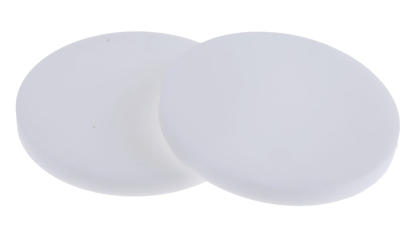 Goodfellow Keramikscheibe aus Glaskeramik, 2mm x 25mm Weiß 1.53MPa