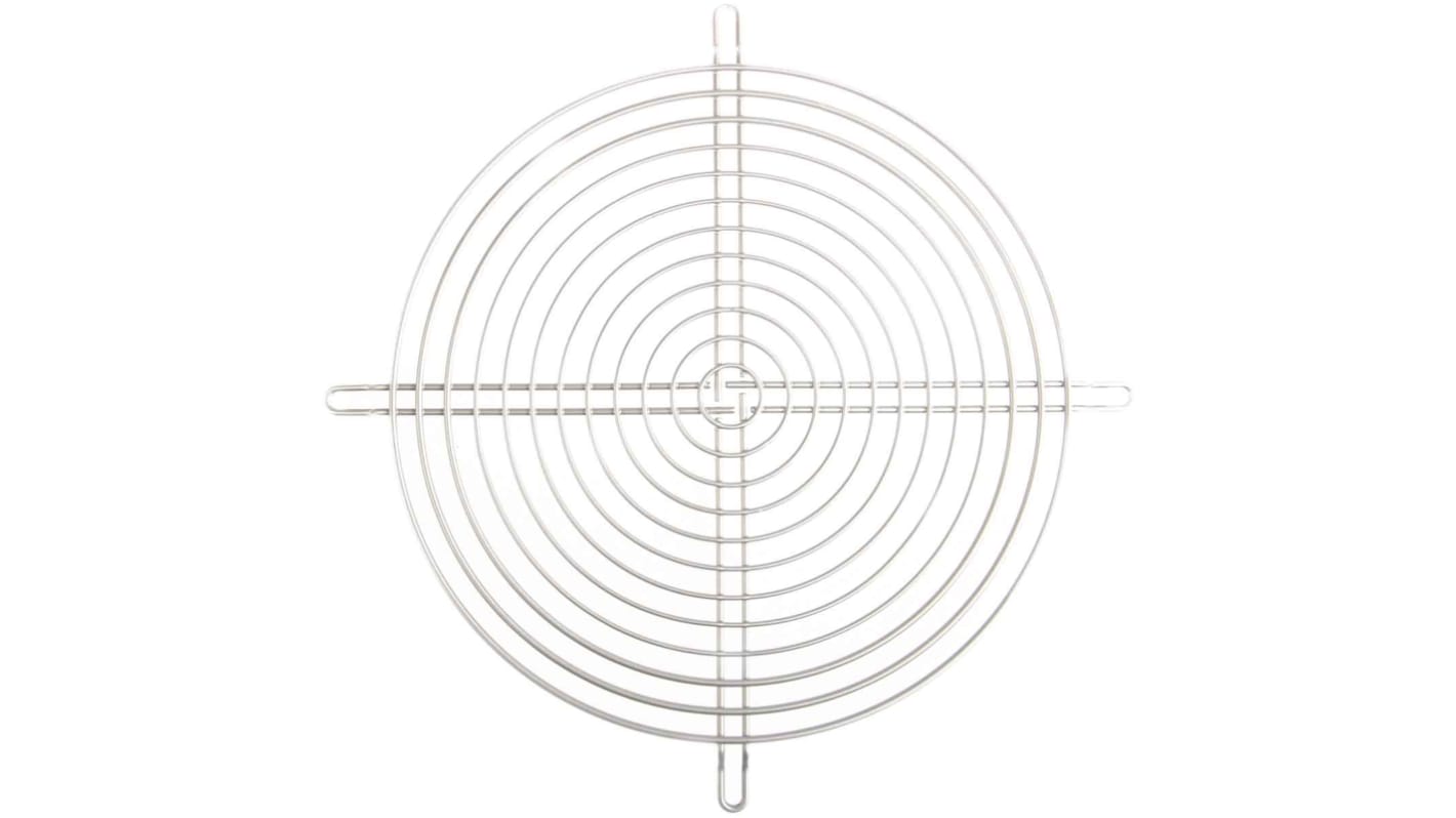 ebm-papst Steel Plastic Coated Finger Guard for 200mm Fans, 240mm Hole Spacing, 240 x 240mm