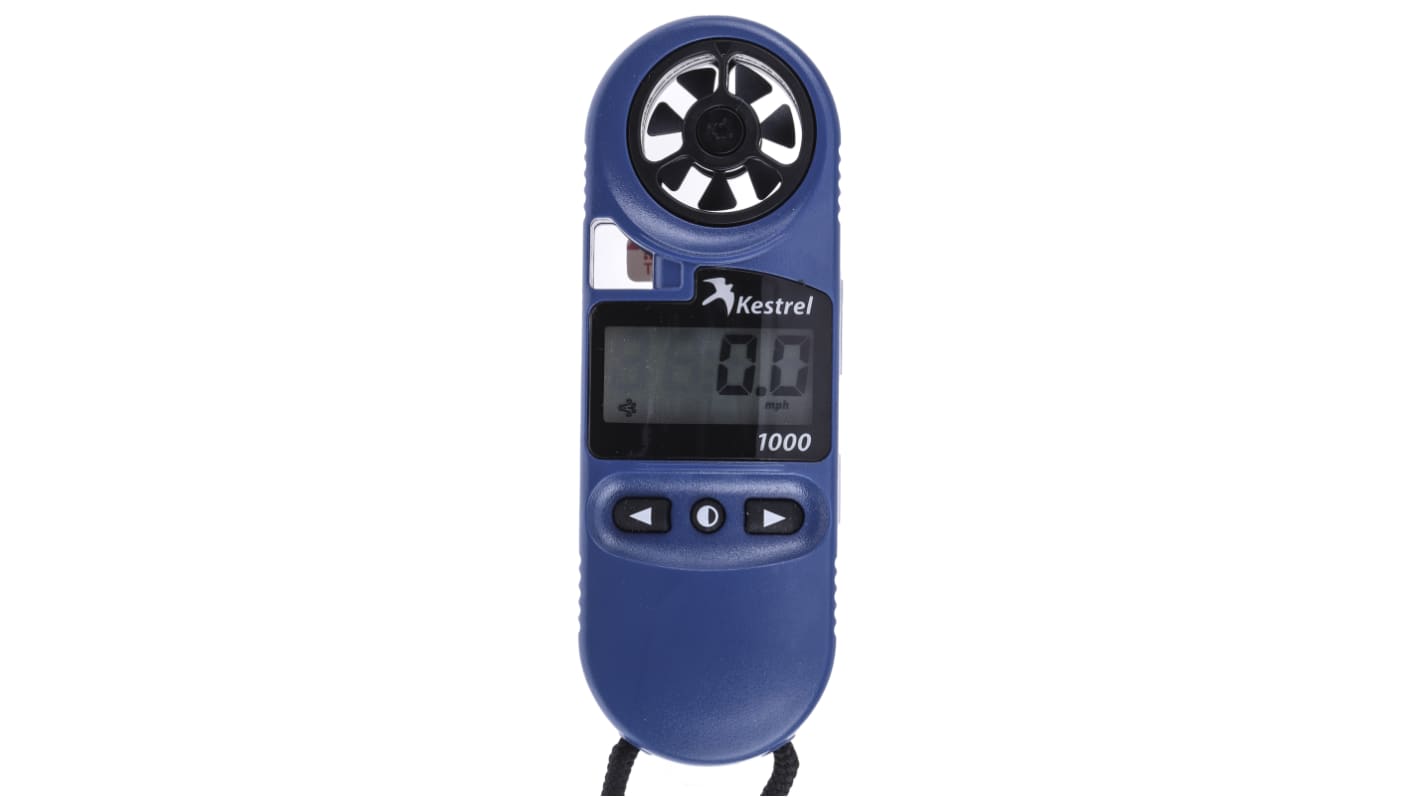 Kestrel KESTREL 1000 Anemometer bis 40m/s, 0.1m/s, Luftgeschwindigkeit, Typ Flügelrad