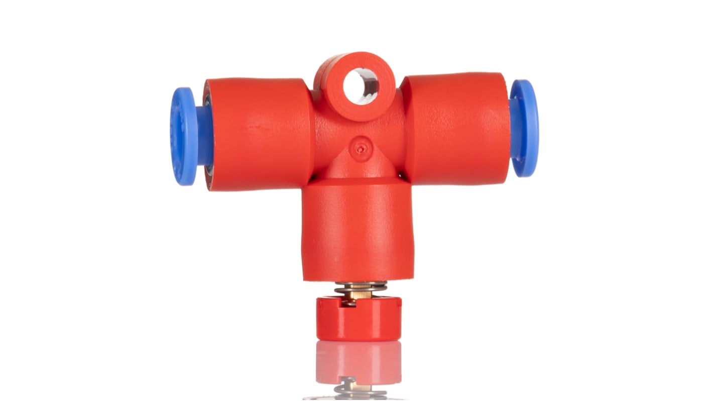 Valvola di scarico rapido SMC, serie KE x 6mm