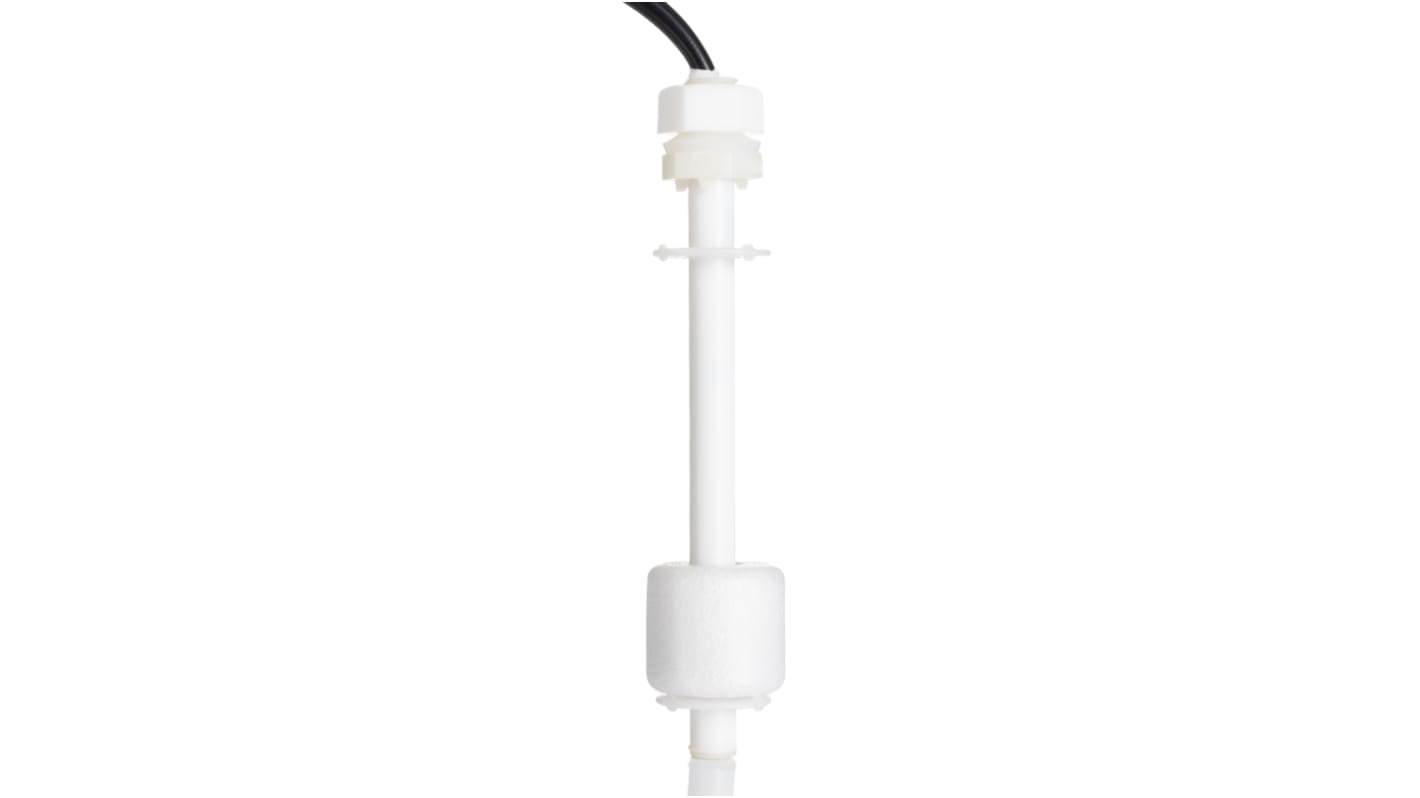 Interruttore a galleggiante RS PRO, in Polipropilene, montaggio Montatura verticale, NO, 112psi