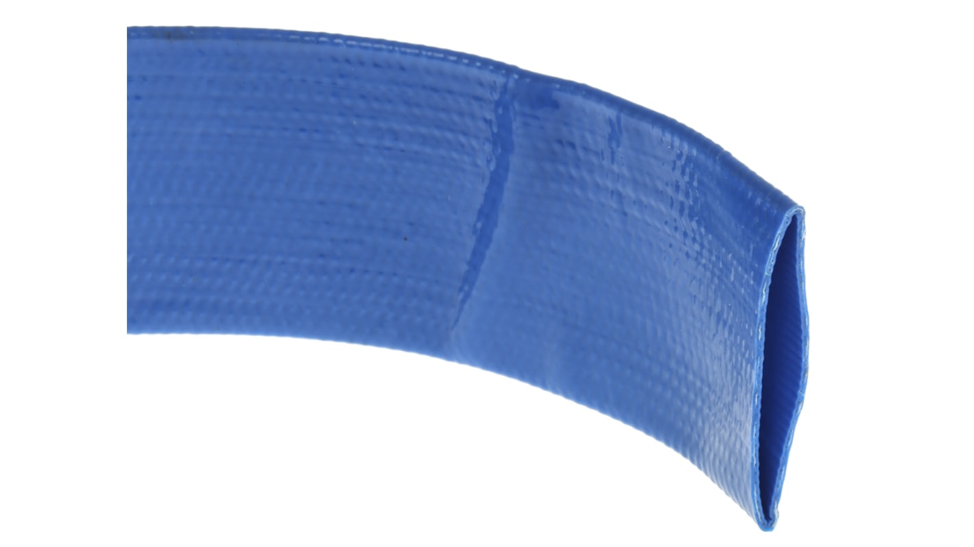 RS PRO PVC, Hose Pipe, 33mm ID, 36.2mm OD, Blue, 10m