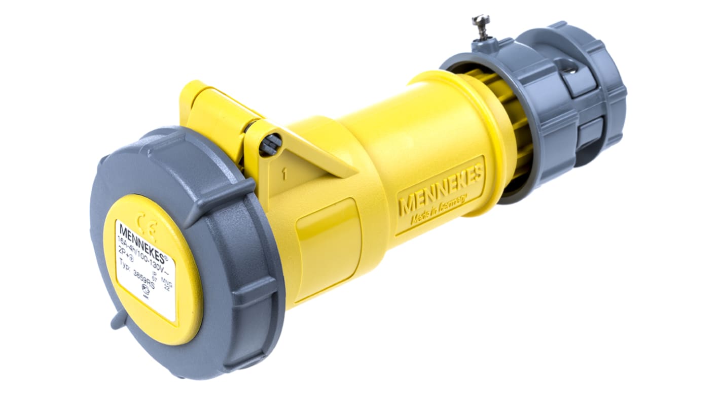 Connettore di alimentazione industriale MENNEKES PowerTOP Femmina, 3P, 16A, Montaggio su cavo