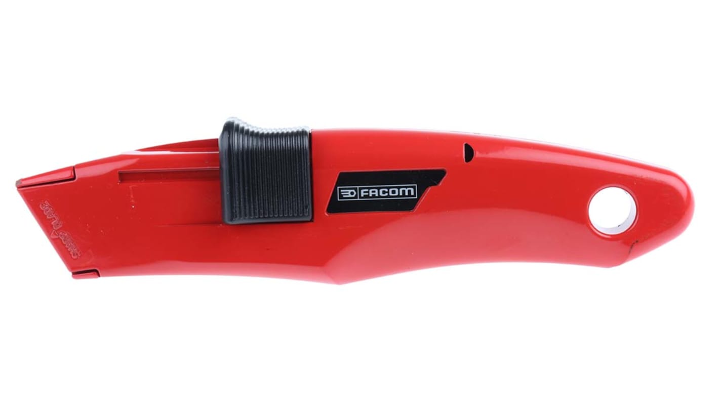 Couteau sécurisé de dégainage Facom Polyvalent Rétractable, 44mm 3 lames