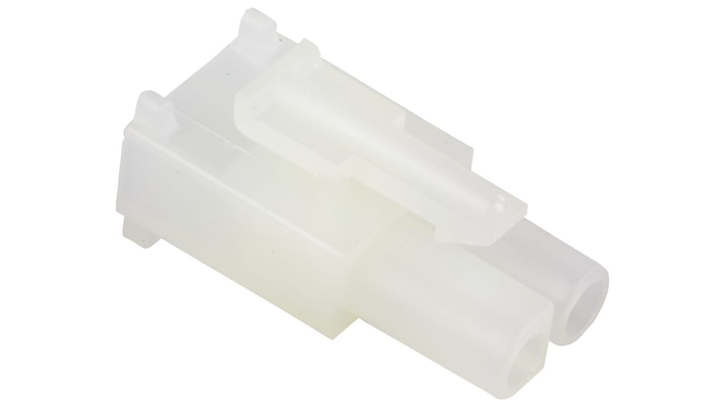 Carcasa de conector Molex 19-09-1029, Serie STANDARD .093", paso: 6.7mm, 2 contactos, , 1 fila filas, Recto, Hembra,