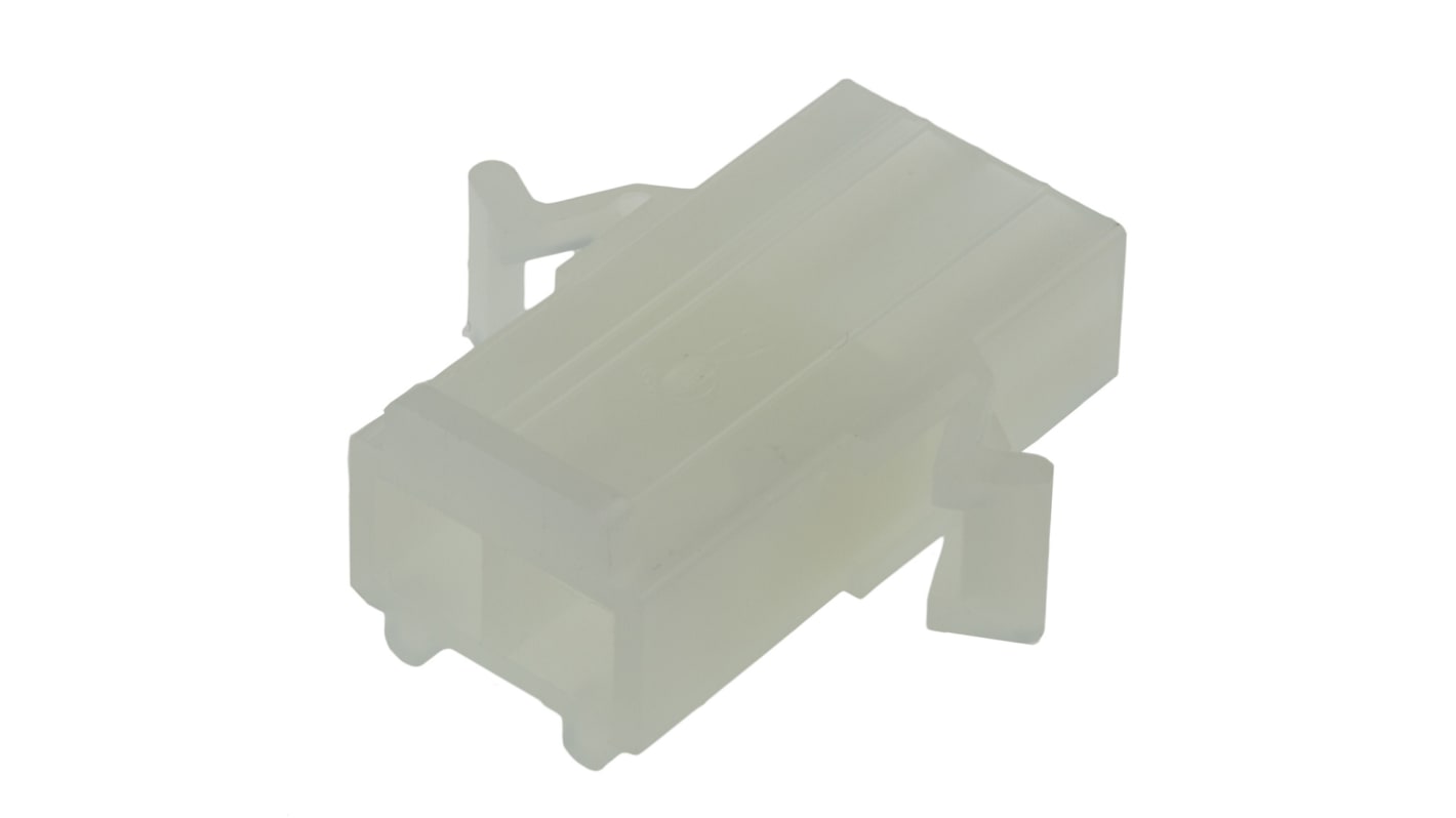 Molex, STANDARD .093" Male Connector Housing, 6.7mm Pitch, 2 Way, 1 Row