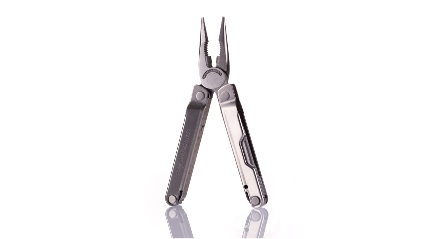 Leatherman 多功能刀, 不锈钢直向刀片, 折叠后100mm长, 158.7 mm总长