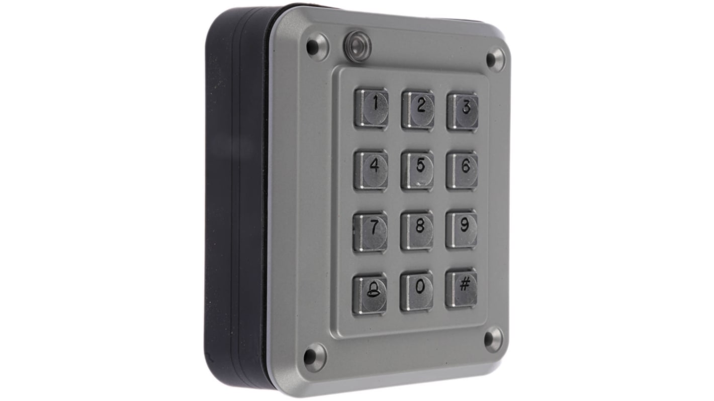 Storm Chromed Zinc Keypad Lock With  With Audible Tone & LED Indicator