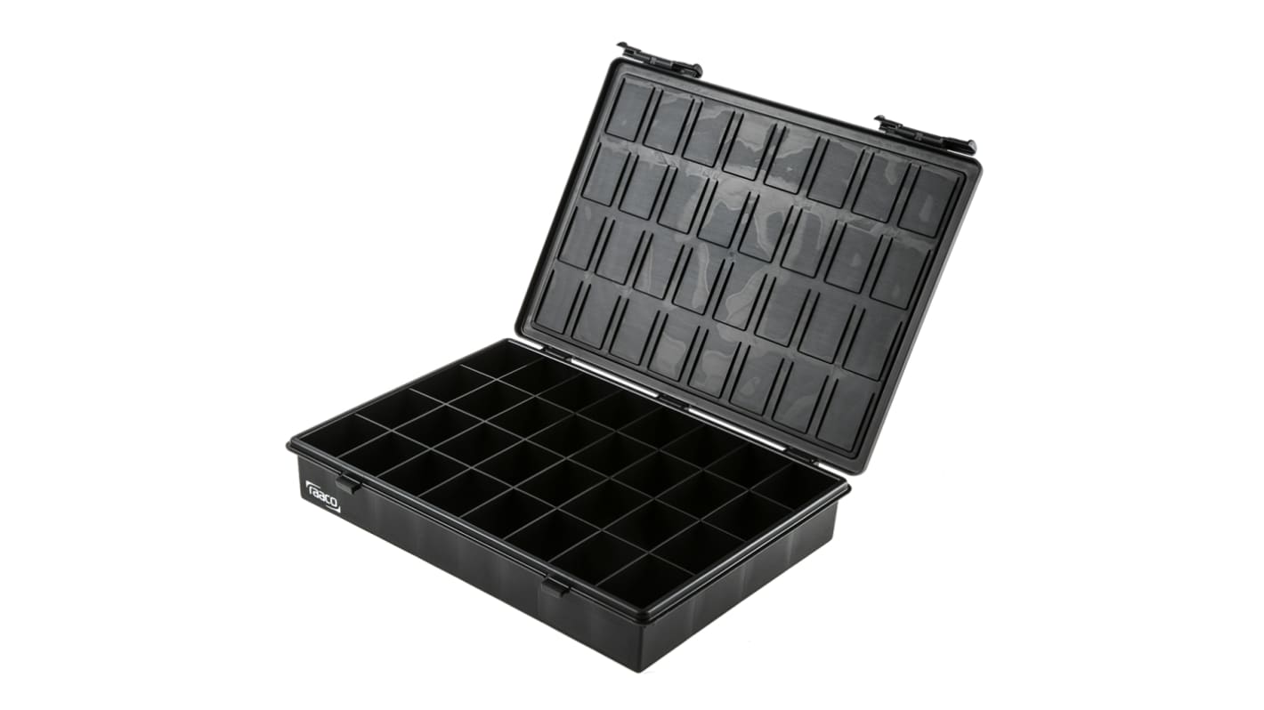 Conductive Polypropylene ESD Box 320mm (L) 225mm (W) 47mm (H)