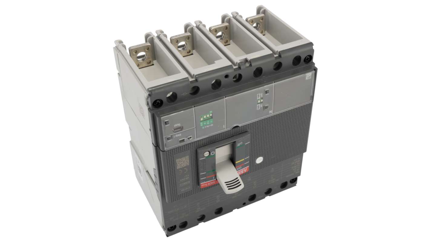 ABB, XT4N MCCB 4P 250A, Fixed Mount