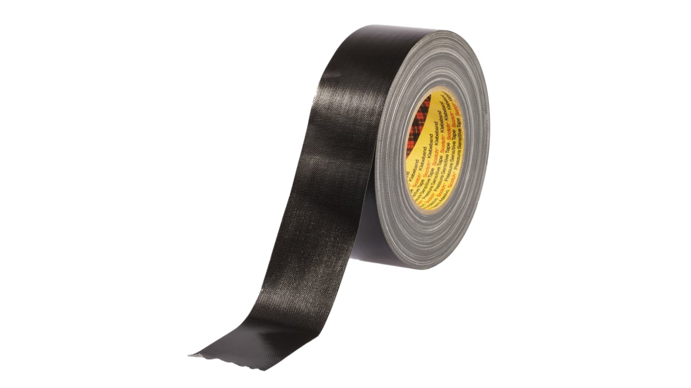 3M Scotch 389 Scotch 389 Duct Tape, 50m x 50mm, Black