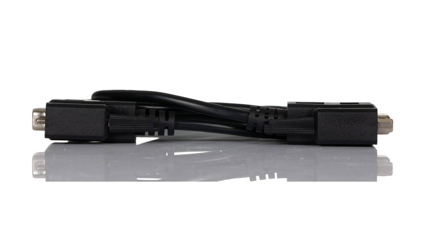 Sériový kabel délka 500mm, A: 9kolíkový D-sub, B: 9kolíkový D-sub