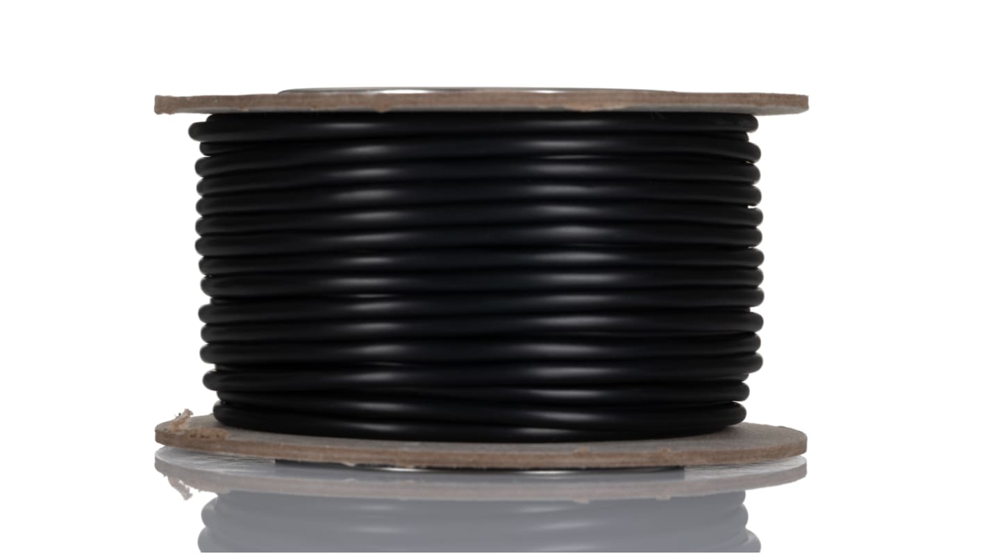 RS PRO DEF STAN Steuerleitung, 2-adrig x 0,5 mm² Schwarz, 25m