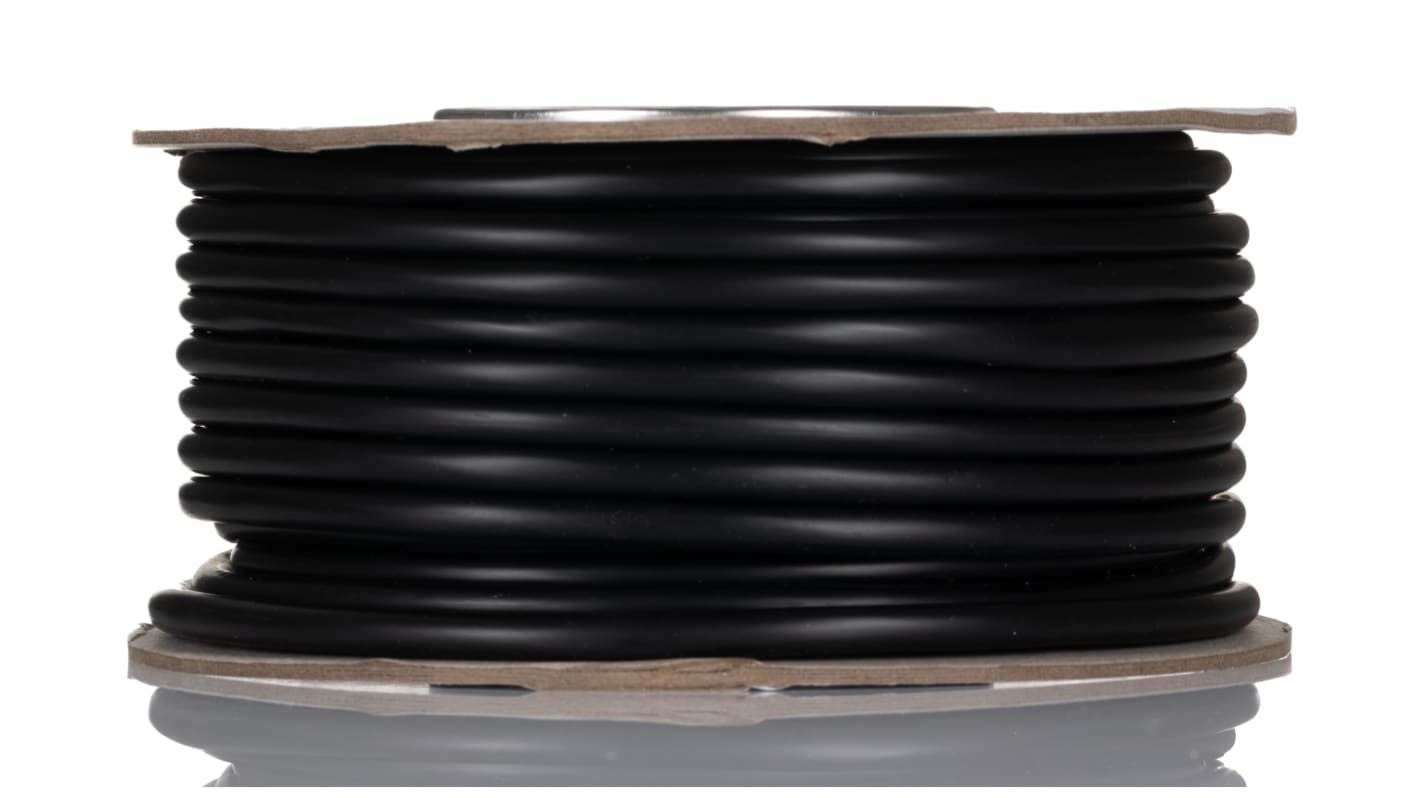 RS PRO Multicore Industrial Cable, 12 Cores, 0.22 mm², DEF STAN, Unscreened, 25m, Black PVC Sheath