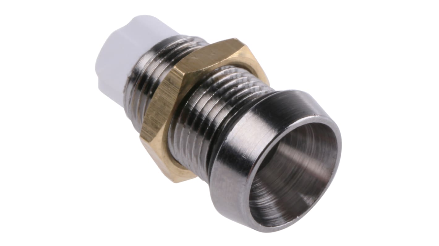 Soporte para LED Arcolectric (Bulgin) Ltd, tipo , Ø ext. 10mm, para LED de 5 mm, mont. roscado
