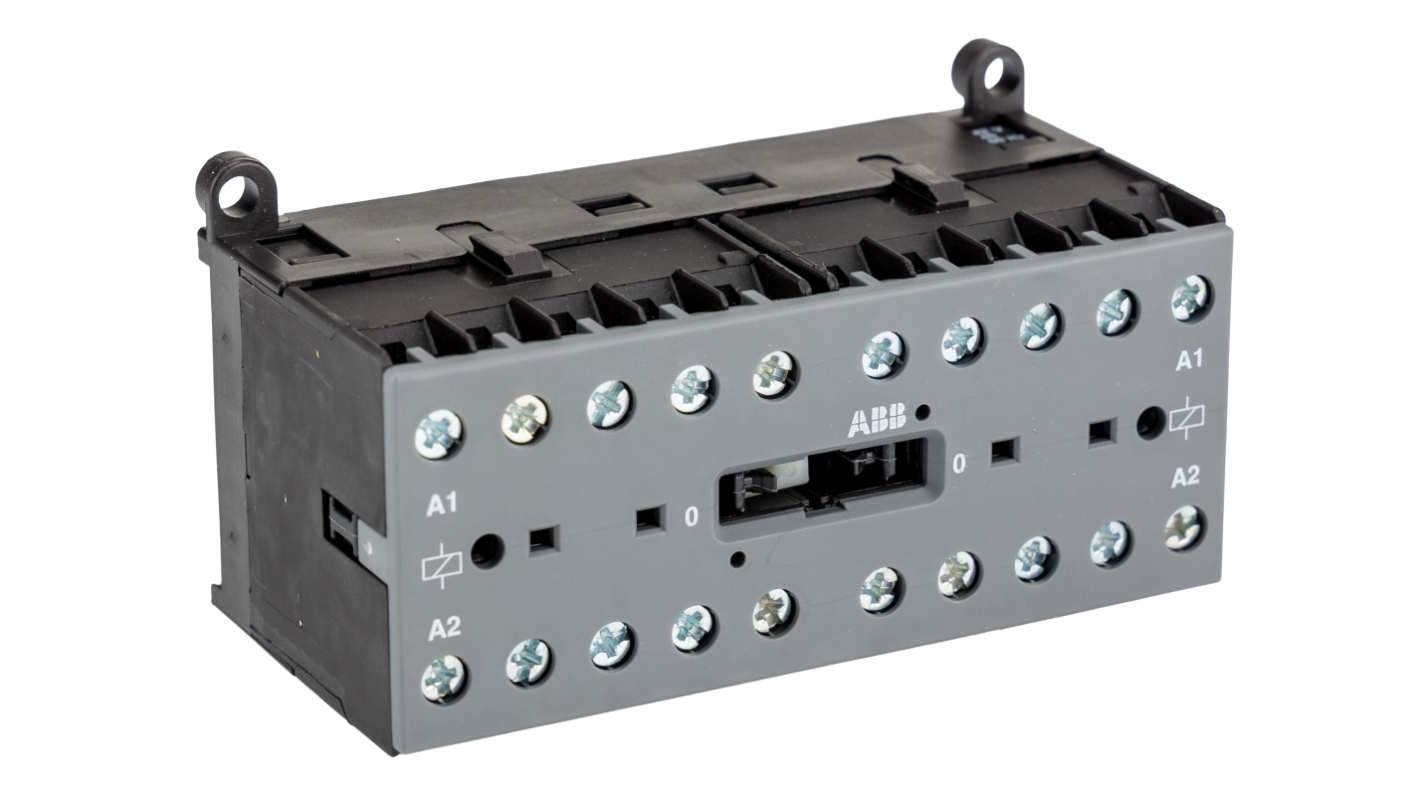 ABB VB6A-30-01 VB Contactor, 220 Va ac, 690 Va ac, V dc, V dc Coil, 3-Pole, 20 A, 4 kW, 3NO