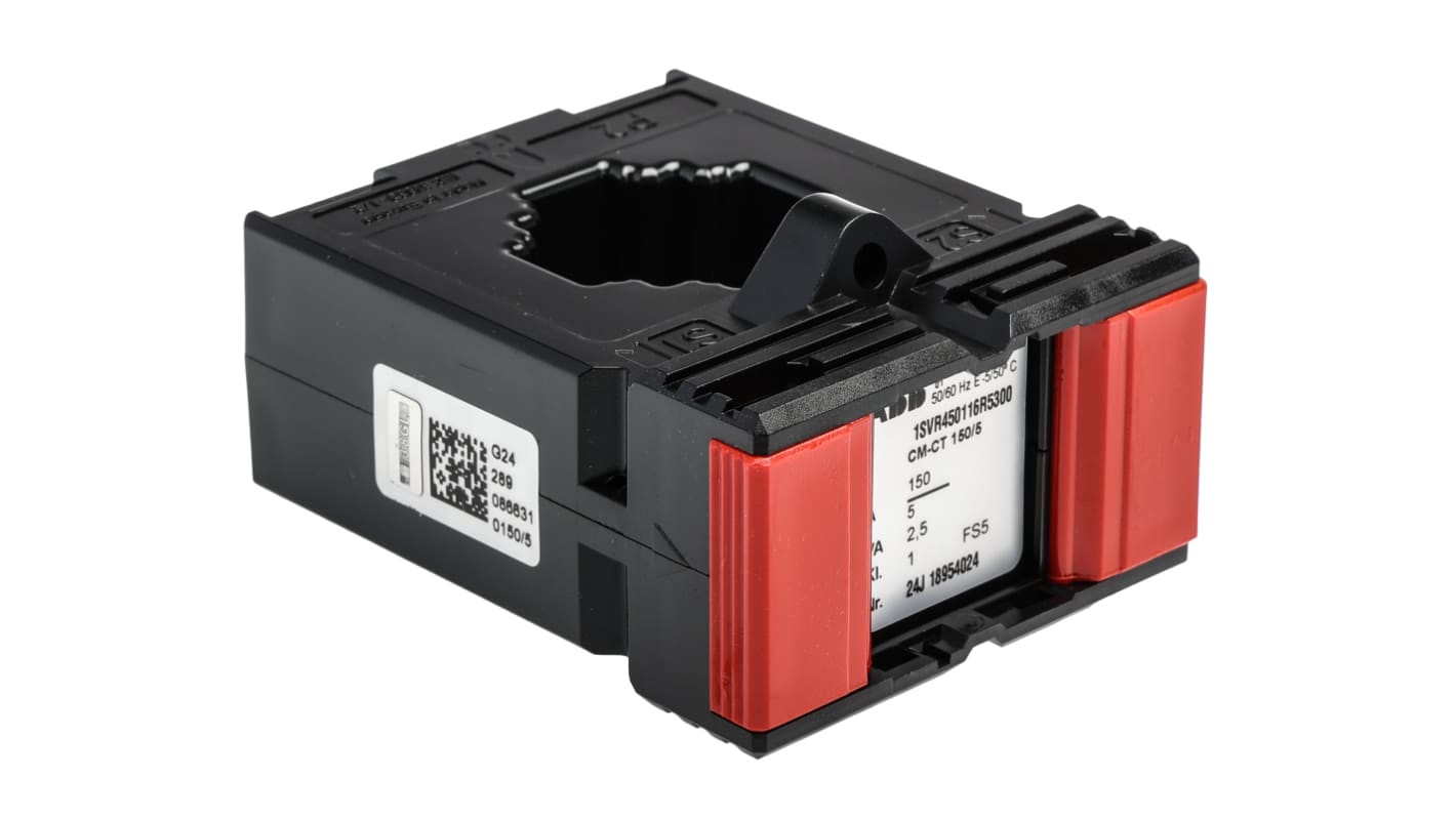 ABB CM Series Current Transformer Current Transformer, 150A Input, 150:5, 5 A Output, 50mm Bore