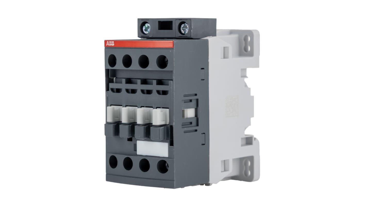 ABB AF09Z-30-01-23 AF Contactor, 690 V Coil, 3-Pole, 25 A, 4 kW, 3NO