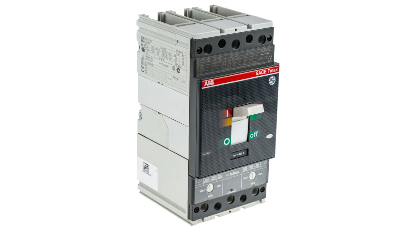 Interruttore magnetotermico scatolato 1SDA054232R1 T4L250 FF TMA 200A