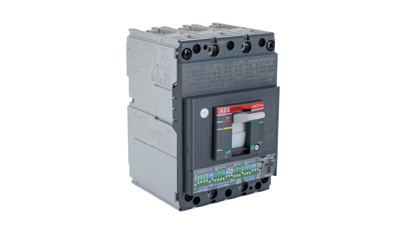 ABB, XT2N MCCB 3P 25A, Breaking Capacity 65 kA, Fixed Mount