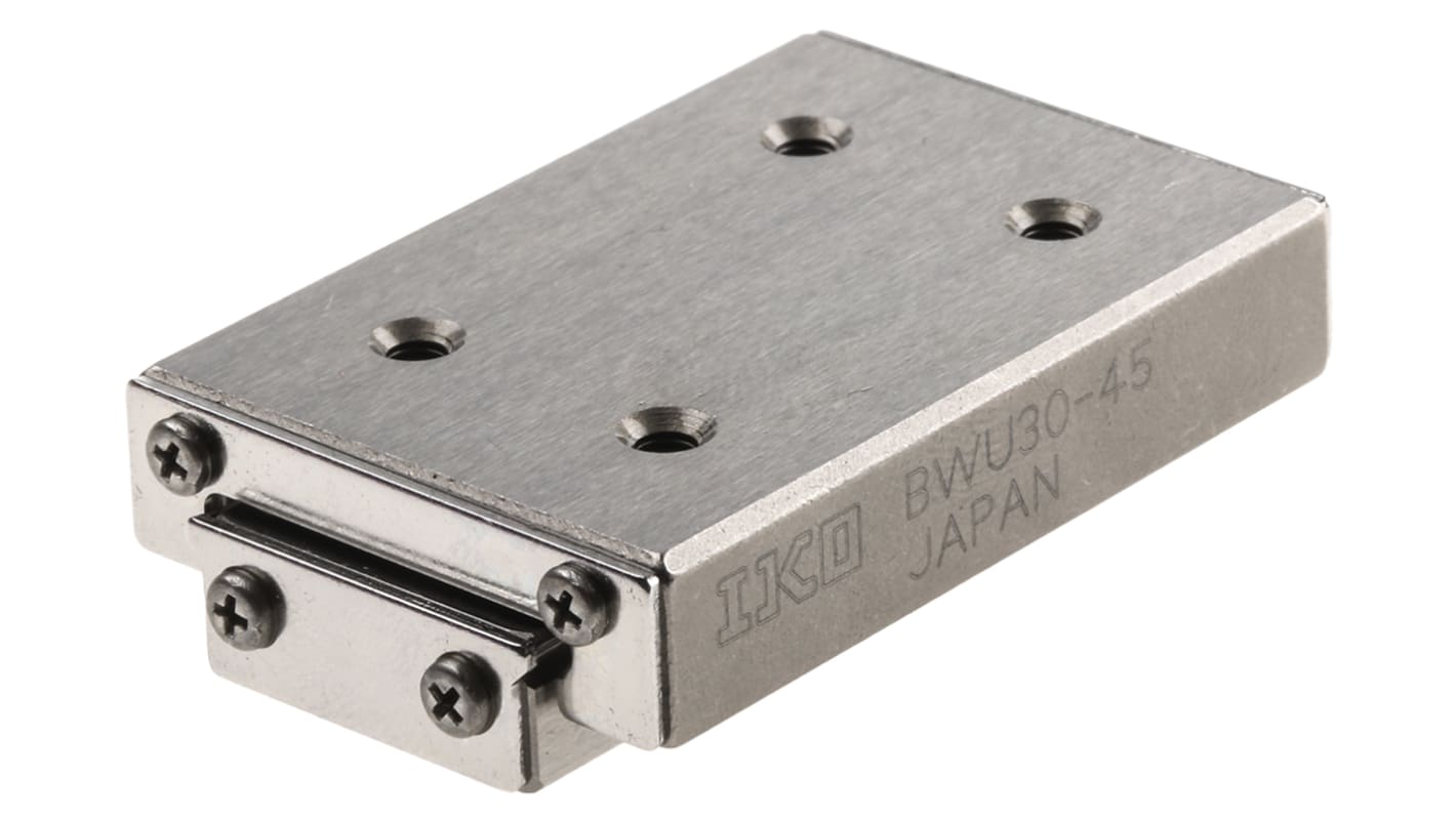 IKO Nippon Thompson 直线滑轨组件, 1480N动态, 2200N静态, 29mm行程, 不锈钢导轨, 45mmx30mm滑块