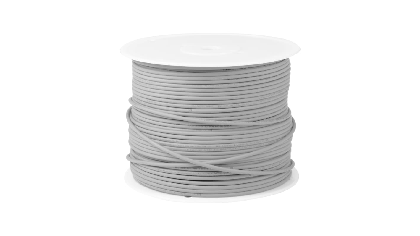 Telegartner Cat7 Ethernet Cable, S/FTP, Grey LSZH Sheath, 305m