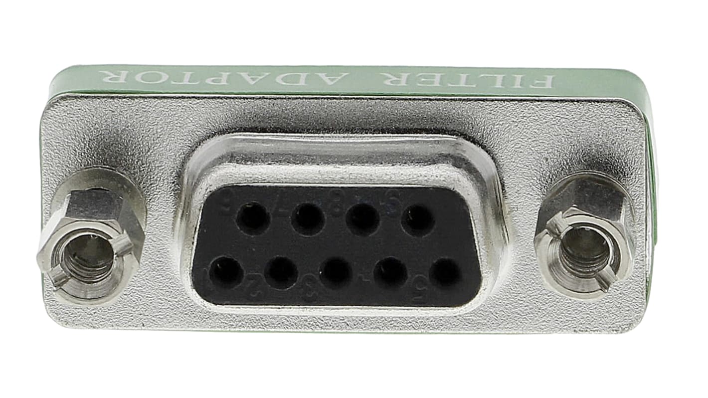 RS PRO Sub-D Adapter, Stecker 9-polig zu Buchse 9-polig