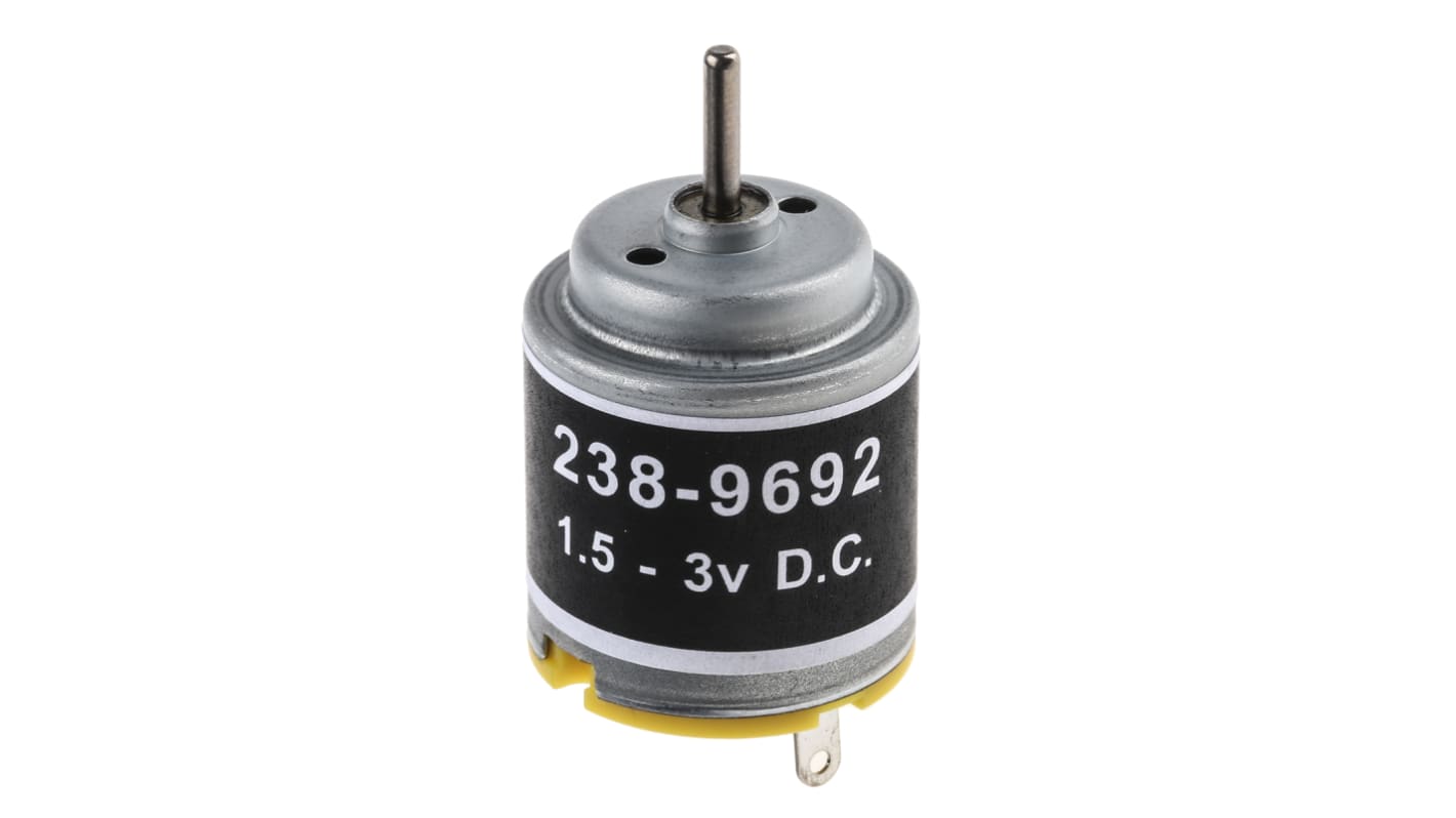 Rs-Online Motore c.c. RS PRO 1 5 → 3 V c.c. 1 21 W 8200 14000 giri/min