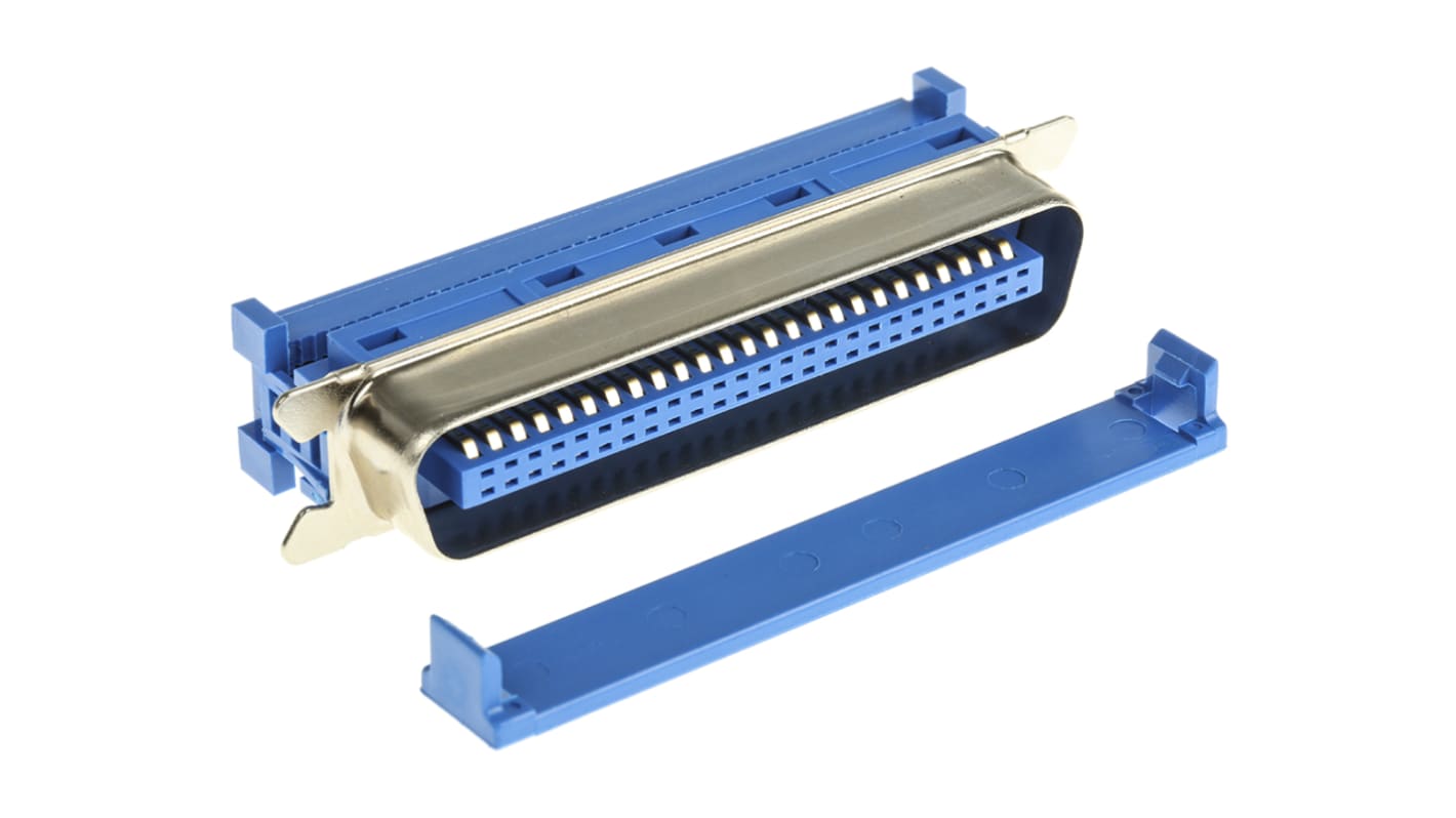 RS PRO 50-Way IDC Connector Plug for Cable Mount, 2-Row