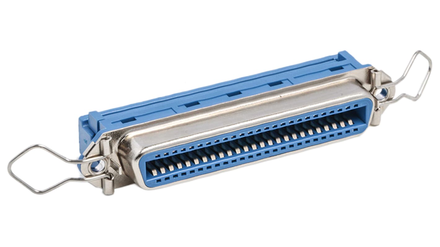 RS PRO 50-Way IDC Connector Socket for Cable Mount, 2-Row