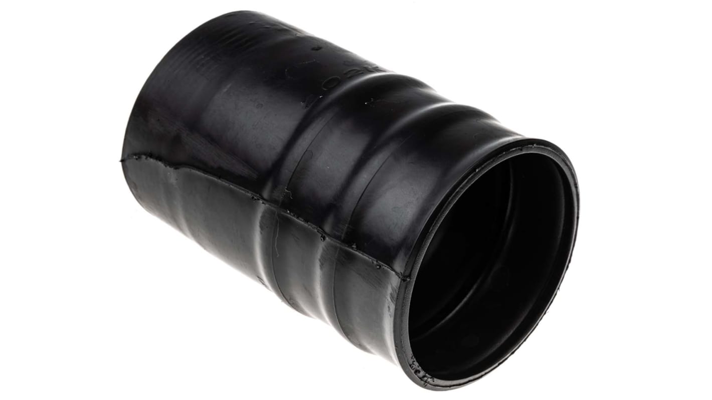 TE Connectivity Straight Black, Fluid Resistant Elastomer, 43mm