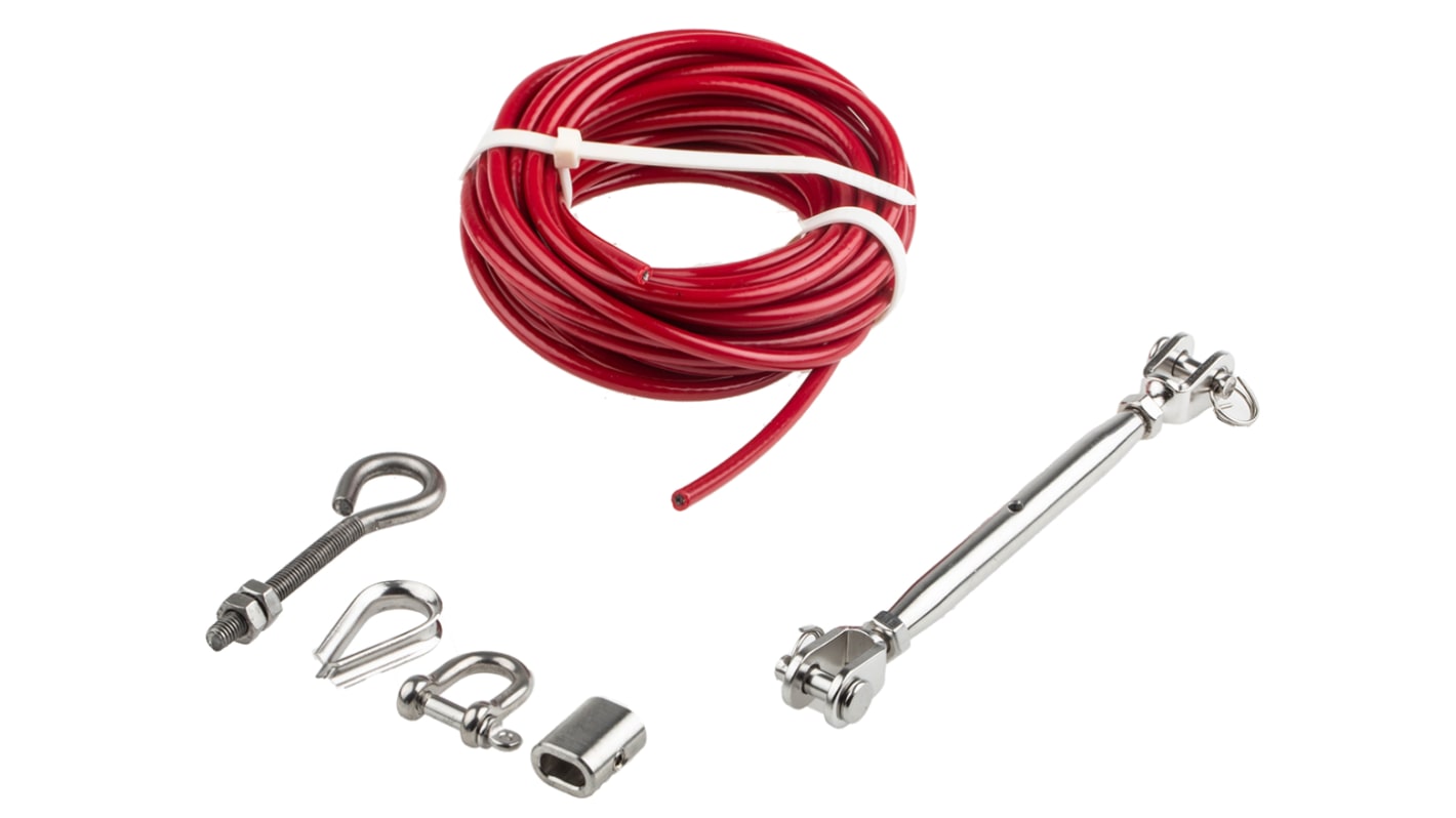 Kit de cables RS PRO para uso con All Rope Pull Switches Collar 5m