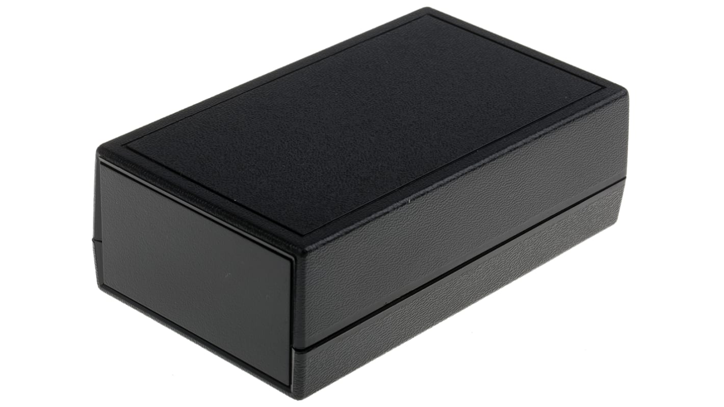 RS PRO Black ABS Handheld Enclosure, Integral Battery Compartment, 116.84 x 68.95 x 38.1mm