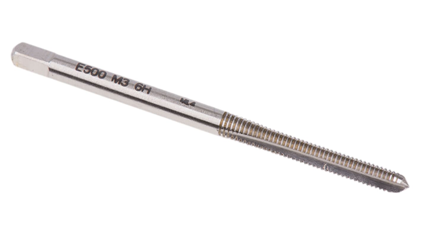 Dormer Threading Tap, M3 Thread, 0.5mm Pitch, Metric Standard, Machine Tap