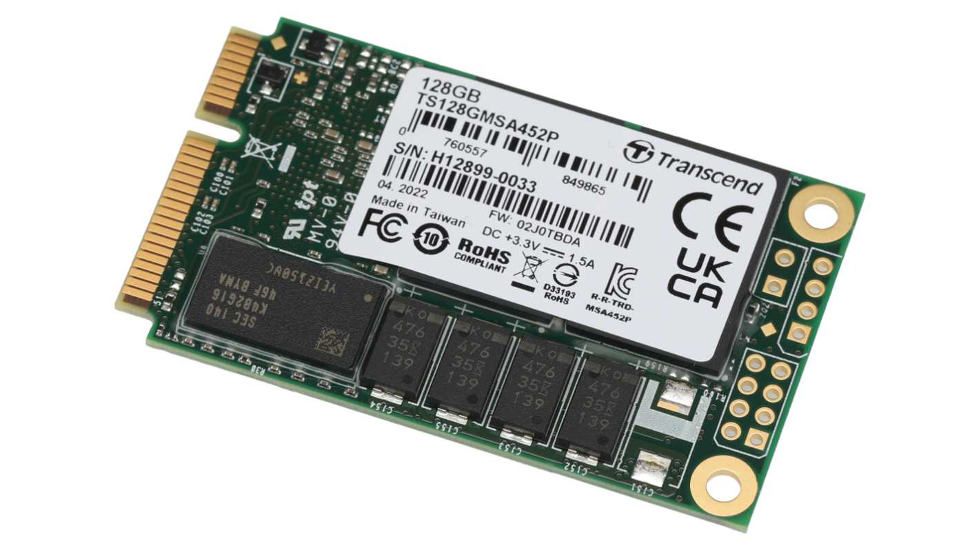 Transcend MSA452P mSATA 128 GB Internal SSD