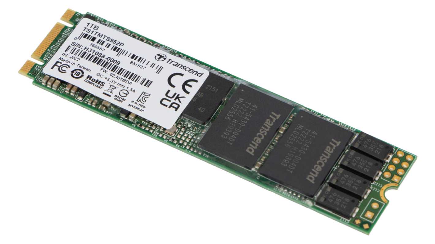 Transcend MTS952P M.2 124 TB Internal SSD Hard Drive