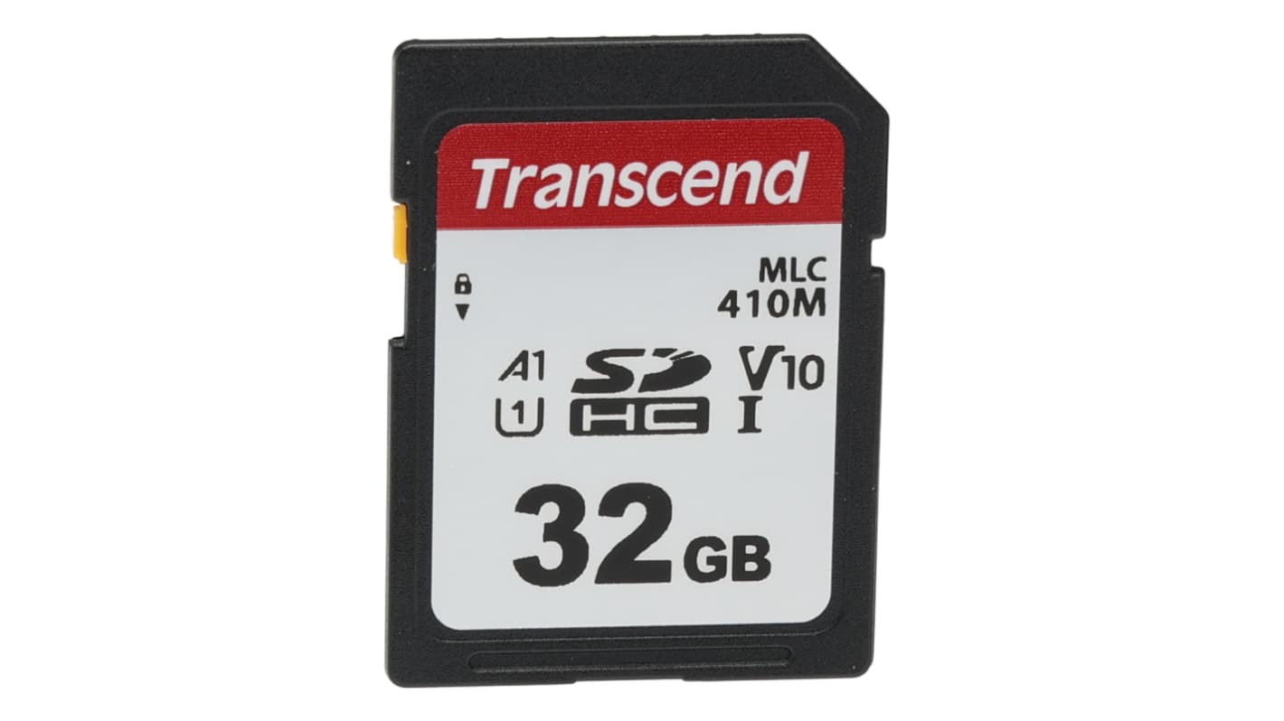 Transcend 32 GB SDHC SD Card, A1, U1, V10