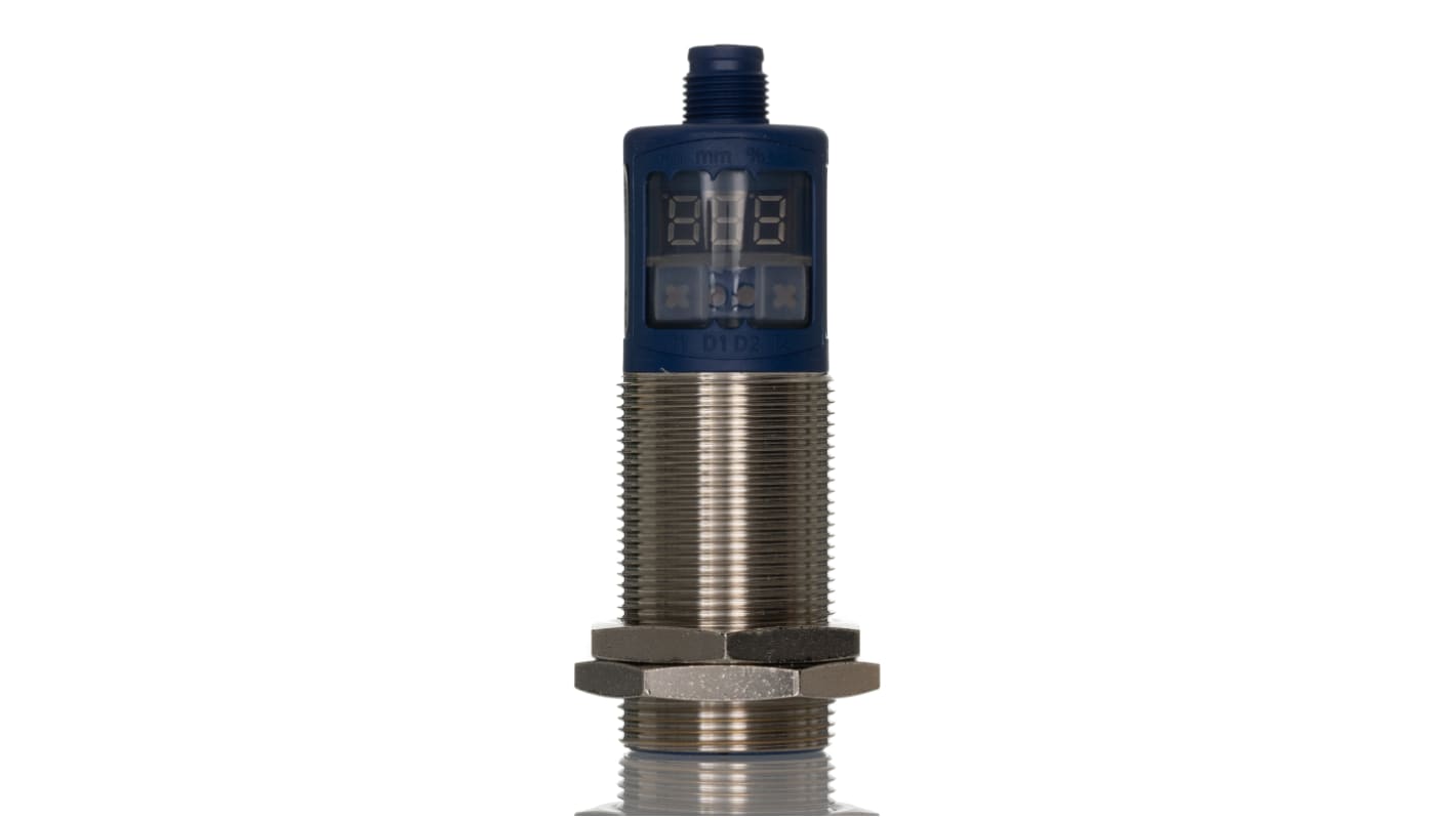Rs-Online Sensore di prossimità Cilindro filettato Microsonic M30 rilevamento 2 m 9 → 30 V CC