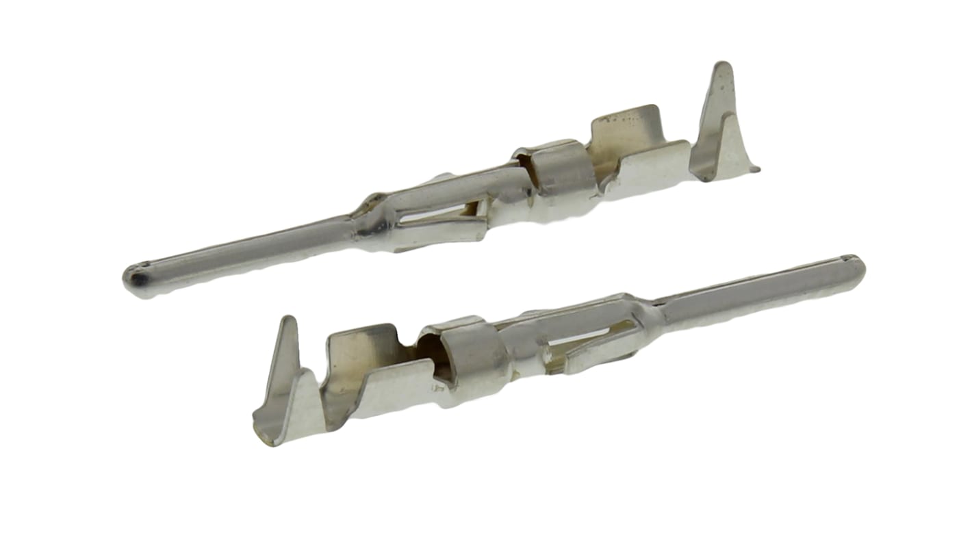 Amphenol Industrial 圆形连接器插针公插, 1.6mm尺寸, 压接接线, 20 → 16 AWG线规, Eco-Mate系列