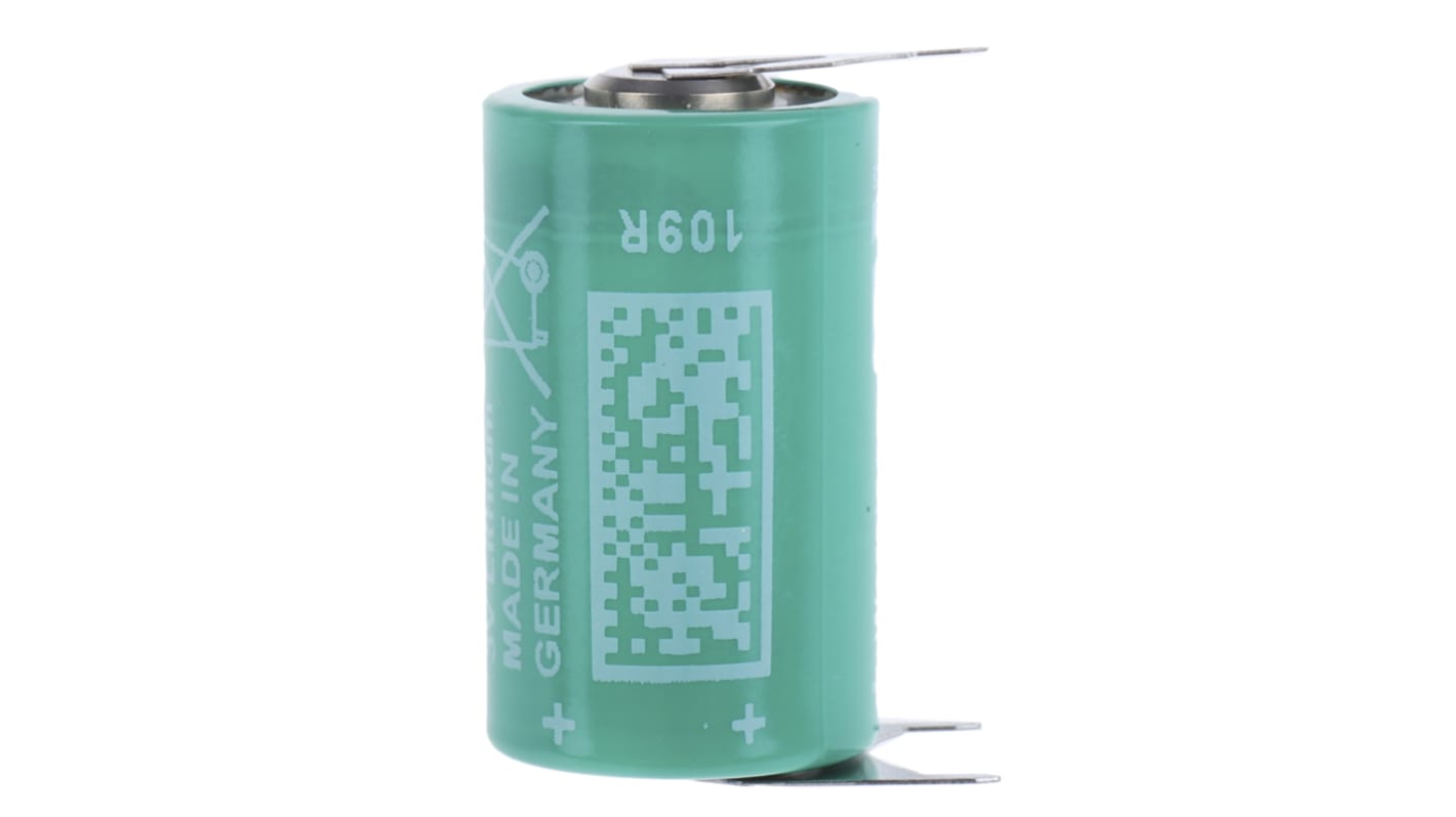 Varta Lithium Manganese Dioxide 3V, 1/2 AA Battery