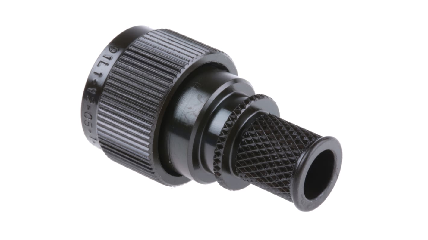 Polamco, 91Size 12 Straight Circular Connector Backshell, For Use With MIL-DTL-5015 Connector