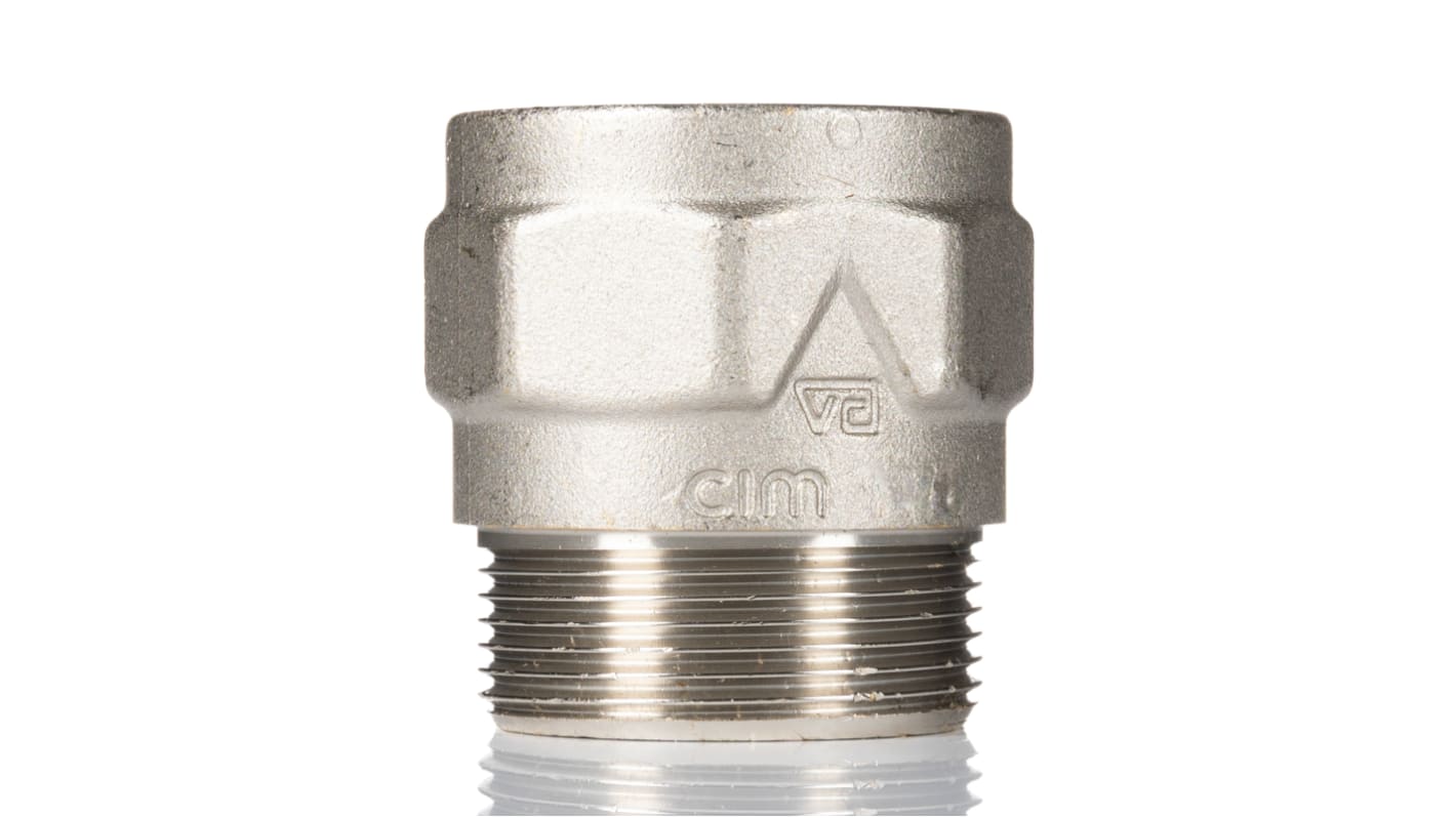 RS PRO Brass Single Check Valve, BSP 2in, 16 bar