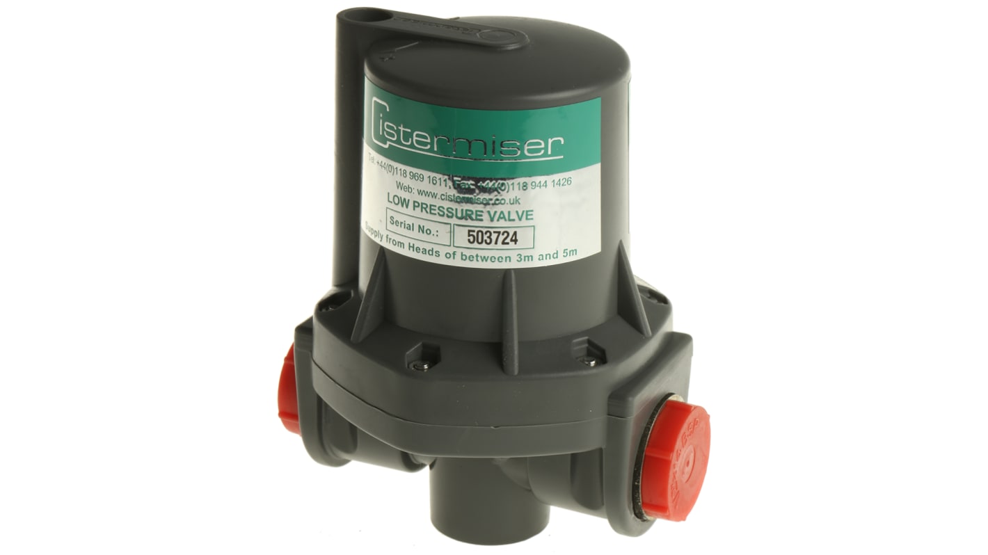 Cistermiser Low Pressure Cistern Control Valve, 1/2 in BSP Female