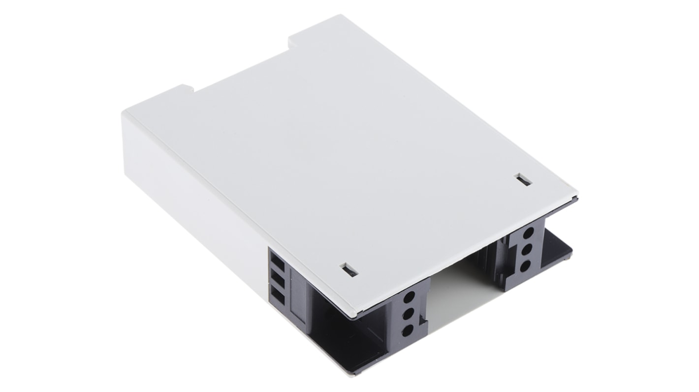RS PRO DIN Rail Enclosure Enclosure Type, 75 x 22.5 x 98.5mm, Polycarbonate DIN Rail Enclosure